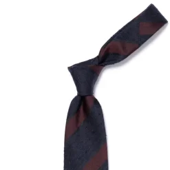 Archivio Storico: Tie "Blocco Di Shantung" Pure Silk - Hand Rolled