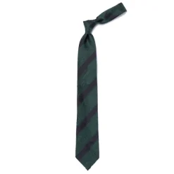 Archivio Storico: Tie "Blocco Di Shantung" In Pure Silk - Handrolled