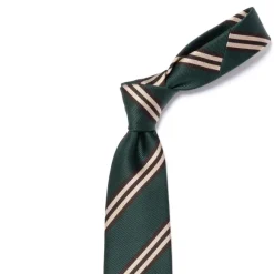 Archivio Storico: Tie "Reggimento Verde" Pure Silk - Hand Rolled