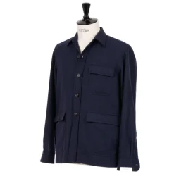 Aubergine Blue Sports Jacket 