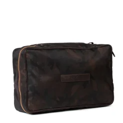Bag "Laundry Bag" Made Of Felisi-Nylon And Saddle Leather - Handcrafte