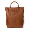 Bag "New Business Tote" Made Of Grained Calfskin - Handcrafted