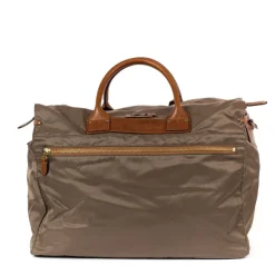 Bag "Training Ii" Made Of Felisi Nylon And Saddle Leather - Purely Han