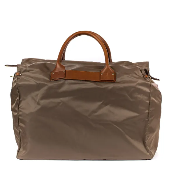 Bag "Training Ii" Made Of Felisi Nylon And Saddle Leather - Purely Han