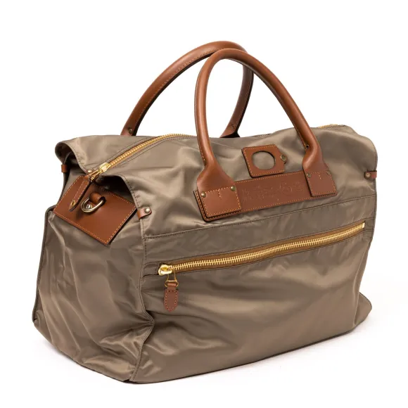 Bag "Training I" Made Of Felisi-Nylon And Saddle Leather - Handcrafted