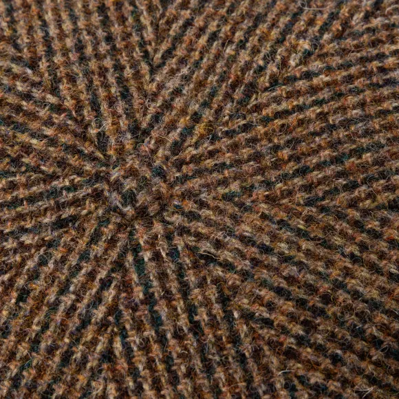 Balloon Cap "Tremelo" From British Harris Tweed - Handmade For Gentlem