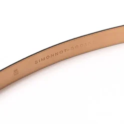 Belt Made Of Original "Suede-Skin" Calfskin - Handcrafted