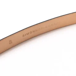 Belt Made Of Original "Suede-Skin" Calfskin - Handcrafted