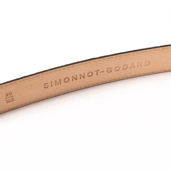 Belt Made Of Original "Taurillons" Made Of Cub Leather - Handcrafted