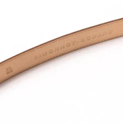 Belt Made Of Original "Taurillons" Made Of Cub Leather - Handcrafted