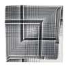 Black And White Patterned Cotton Pocket Square