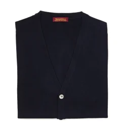 Brigatelli Dal 1922 Per Michael Jondral: Cardigan Made Of Finest Merin