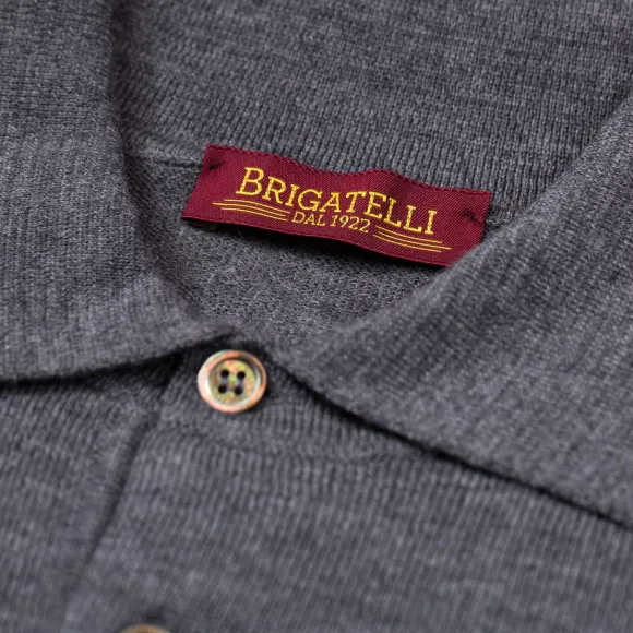 Brigatelli Dal 1922 Per Michael Jondral: Knitted Polo Made Of Finest M
