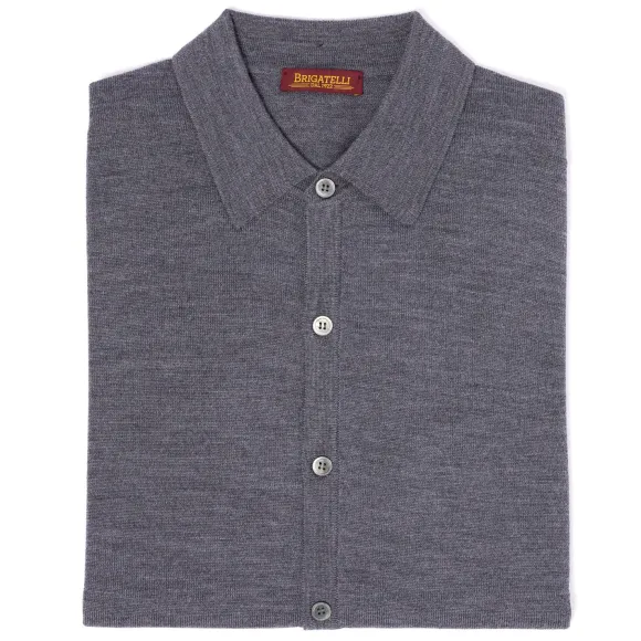 Brigatelli Dal 1922 Per Michael Jondral: Knitted Shirt In The Finest M