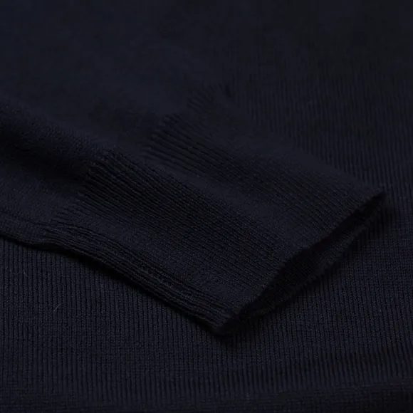 Brigatelli Dal 1922 Per Michael Jondral: V-Jumper Made Of Finest Merin
