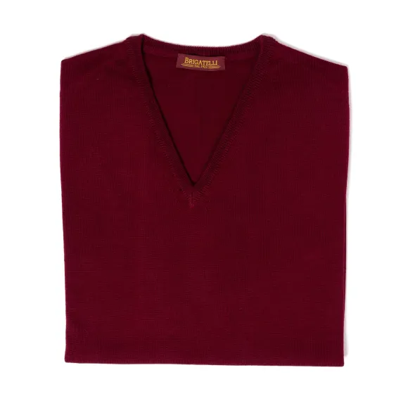 Brigatelli Dal 1922 Per Michael Jondral: V Sweater In The Finest Merin
