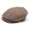 British Homespun Tweed Cap "Turnberry" - Handmade For Gentlemen