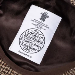 British Homespun Tweed Cap 