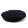 British Wool Felt Cap "Bask Beret" - Handmade