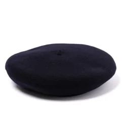 British Wool Felt Cap "Bask Beret" - Handmade