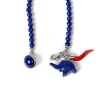 Buttonhole Necklace "Stile Galante" In Lapis Lazuli - Purely Handcraft