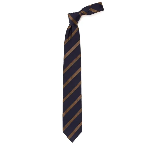 Ca Archivio Storico: Silk And Cotton Tie "Cambiando Striscia" - Handro