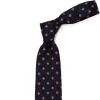 Ca Archivio Storico: Tie "Fiori Florentini" Pure Silk - Handrolled