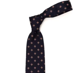 Ca Archivio Storico: Tie "Fiori Florentini" Pure Silk - Handrolled