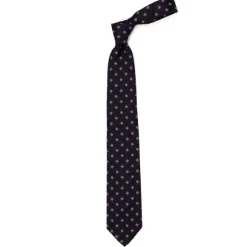 Ca Archivio Storico: Tie "Fiori Florentini" Pure Silk - Handrolled