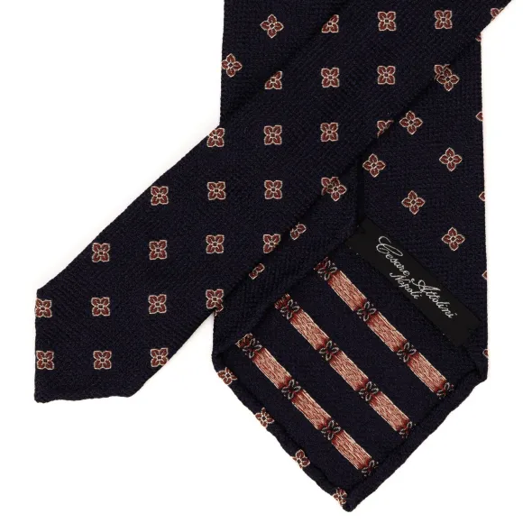 Ca Archivio Storico: Tie "Fiori Florentini" Pure Silk - Handrolled