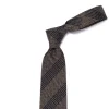 Ca Archivio Storico: Tie "Garza Morbido" In Wool And Silk - Hand Rolle