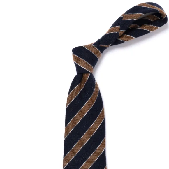 Ca Archivio Storico: Tie "Lusso Inglese" In Pure Cashmere - Handrolled