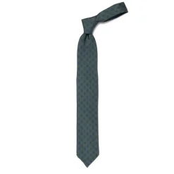 Ca Archivio Storico: Tie "Medaglione Quadretto" In Pure Silk - Handrol