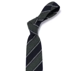 Ca Archivio Storico: Tie "Nuovo Reggimento" In Pure Cashmere - Handrol