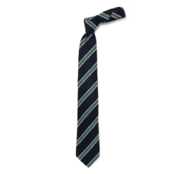 Ca Archivio Storico: Tie "Nuovo Collegio" In Pure Cashmere - Handrolle