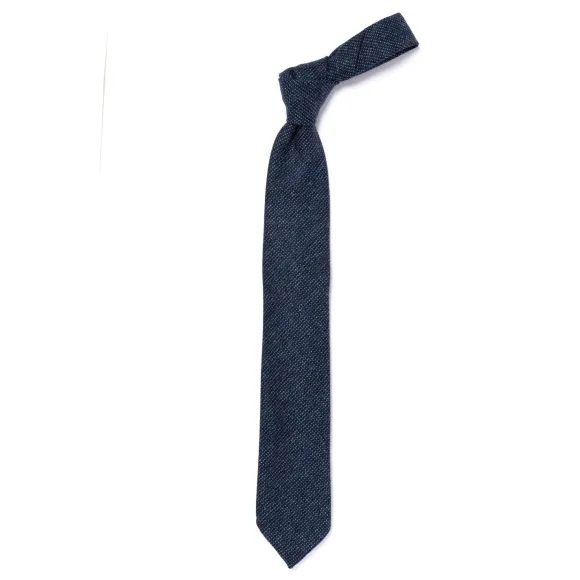 Ca Archivio Storico: Tie "Nuovo Tweed" In Pure Wool - Hand Rolled