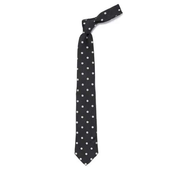 Ca Archivio Storico: Tie "Punti" Pure Silk - Handrolled