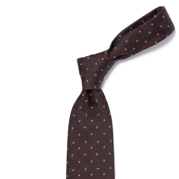 Ca Archivio Storico: Tie "Reni Maculati" Pure Silk - Handrolled
