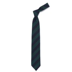 Ca Archivio Storico: Tie "Scuola Superiore" In Wool And Cotton - Hand