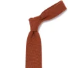 Ca Archivio Storico: Tie "Testa Dell'Ago" In Pure Cashmere - Handrolle