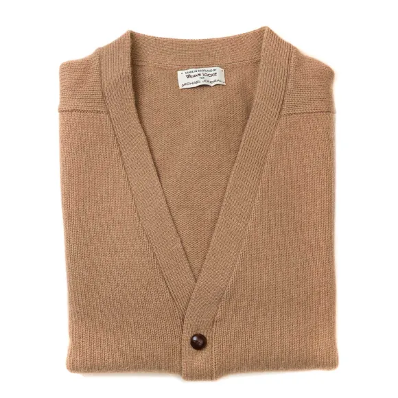 Cardigan "Datched" Made From Pure Camel Hair