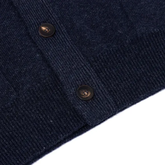 Cardigan "Lakeland Turtle" Made Of 2 Ply-Geelong Lambswool