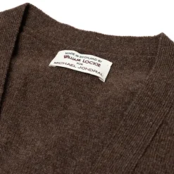 Cardigan "Leven Cardigan" Made Of Geelong Lambswool - 2 Ply