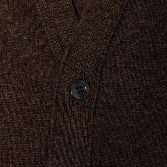 Cardigan "Leven Cardigan" Made Of Geelong Lambswool - 2 Ply