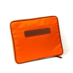 Case "I-Pad" Made Of Felisi Nylon And Saddle Leather