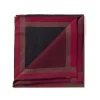 Checked Pocket Square "Nouveau Tartan 1972" In Pure Cotton