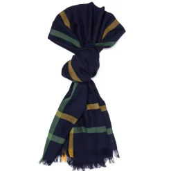 Checked Scarf "Plaid Lusso" Made Of Pure Cashmere