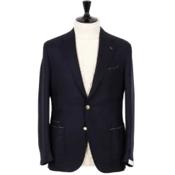Club Button Jacket Made Of Wool And Cashmere By Drago - Ha