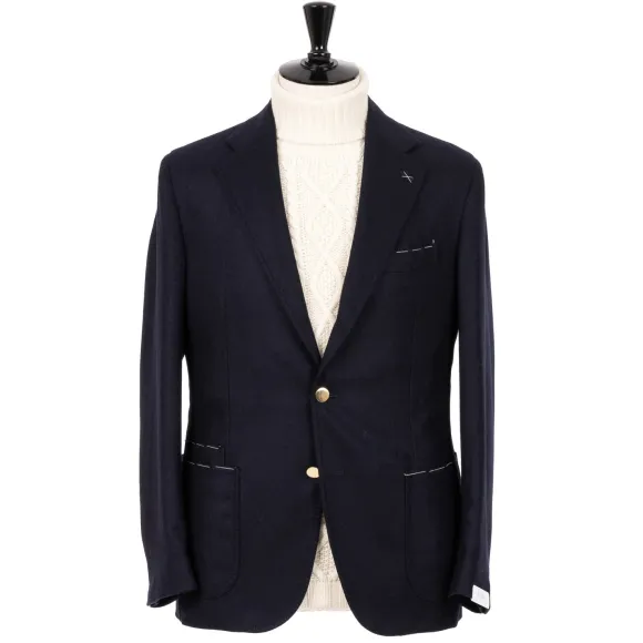 Club Button Jacket Made Of Wool And Cashmere By Drago - Ha