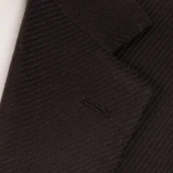 Coat "Capodimonte" From Scottish Lambswool And Cashmere - Pure Handwor
